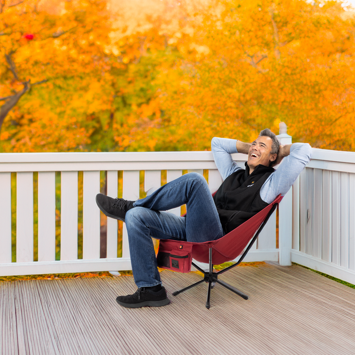 The Beck Chair - Ultra-Portable Heated Camping Chair