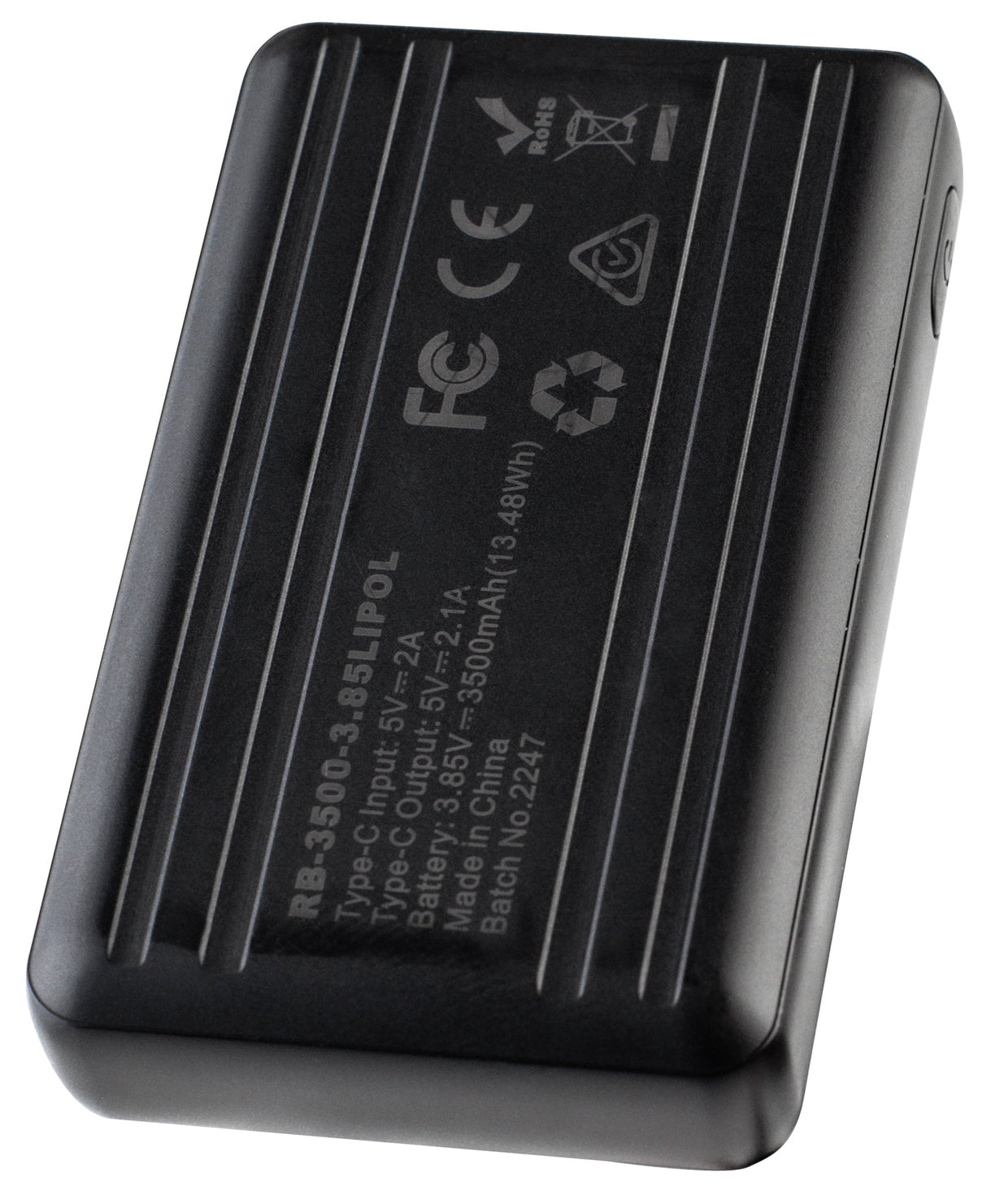 Additional/Replacement 3500mAh Hardshell 2PK Batteries w/ USB-C charging