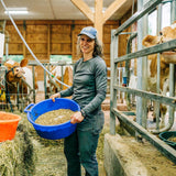 Lightweight Women's Wool Crew Top - 100% Merino Wool