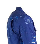 Men's Marine Charts UV Vented Fishing Shirt
