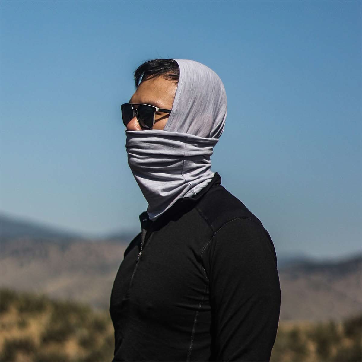 Microweight Wool Neck Gaiter Multiclava - Woolverino