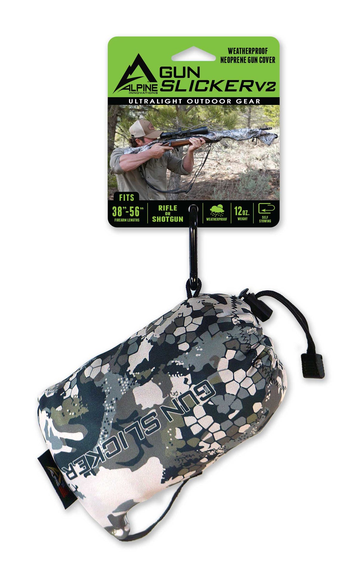 Alpine Gun Slicker V2 – Advanced Neoprene Rifle Cover for All-Weather Protection