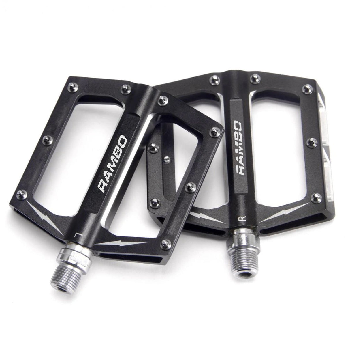 Rambo Large Platform Anti-Slip Pedals