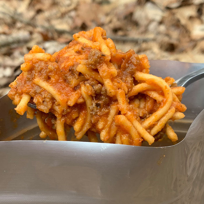 Freeze Dried Spaghetti with Meat Sauce