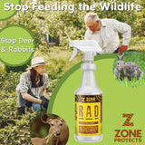 R.A.D.; Rabbit, Animal, Deer Repellent 32oz Spray