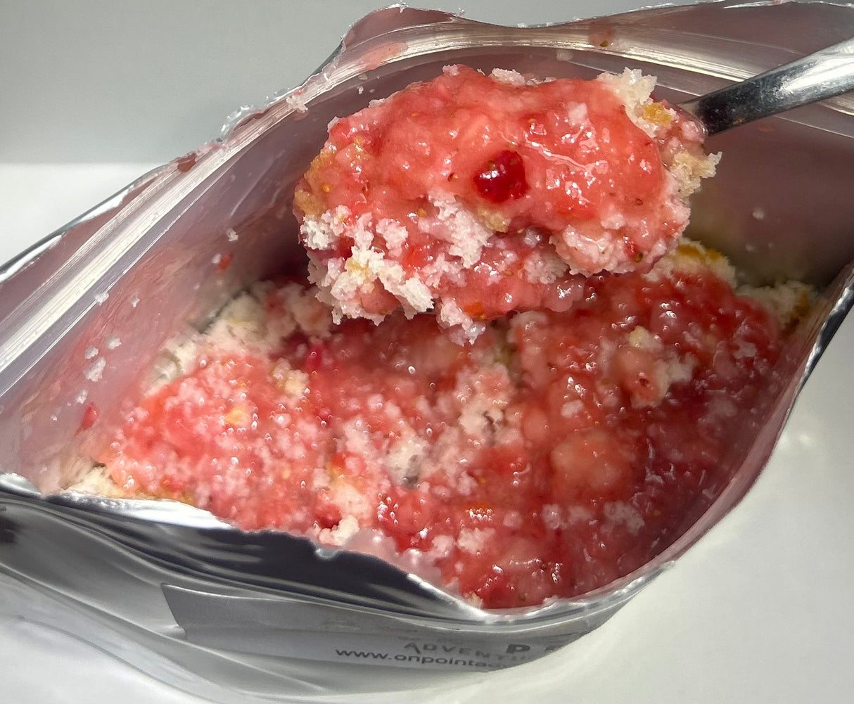 Freeze Dried Strawberry Shortcake Dessert