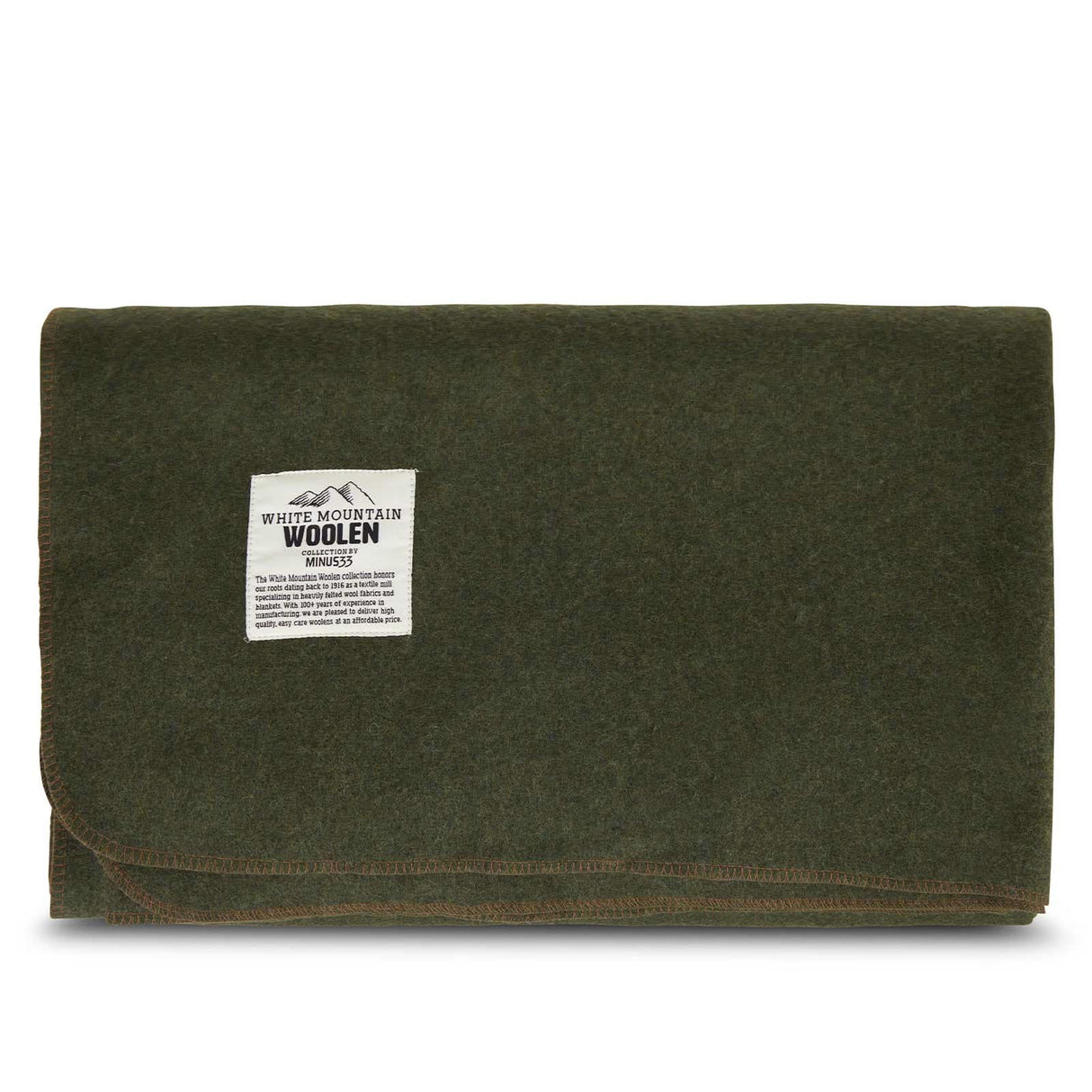 Wool Lodge Blanket - White Mountain Woolen