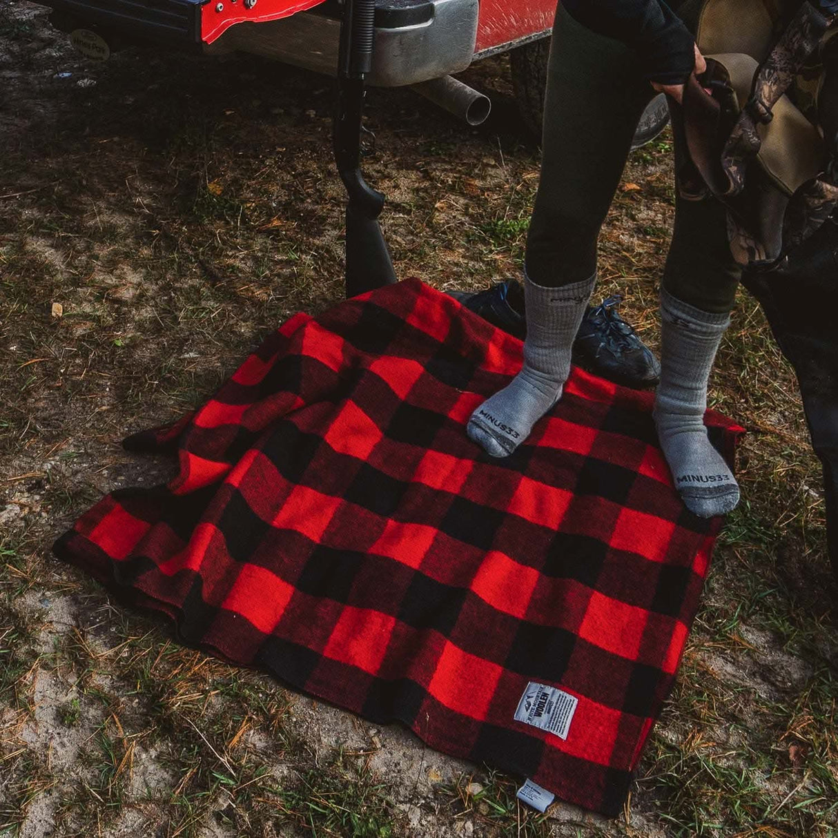Wool Lodge Blanket - White Mountain Woolen
