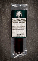 Bison Summer Sausage - Cranberry