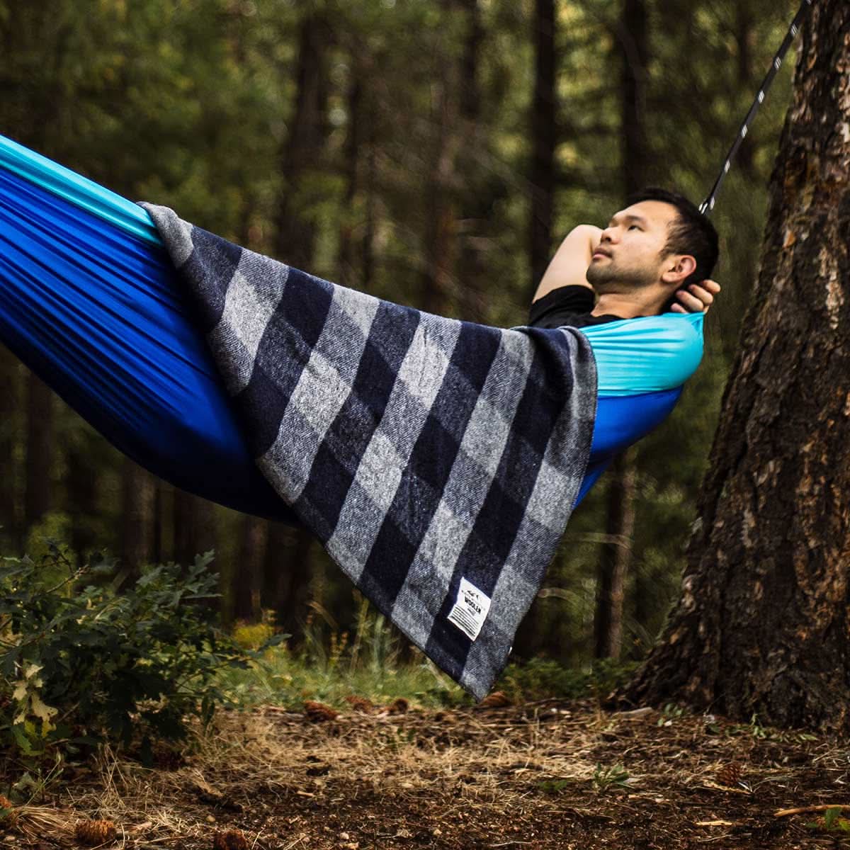 Wool Throw Blanket - White Mountain Woolen