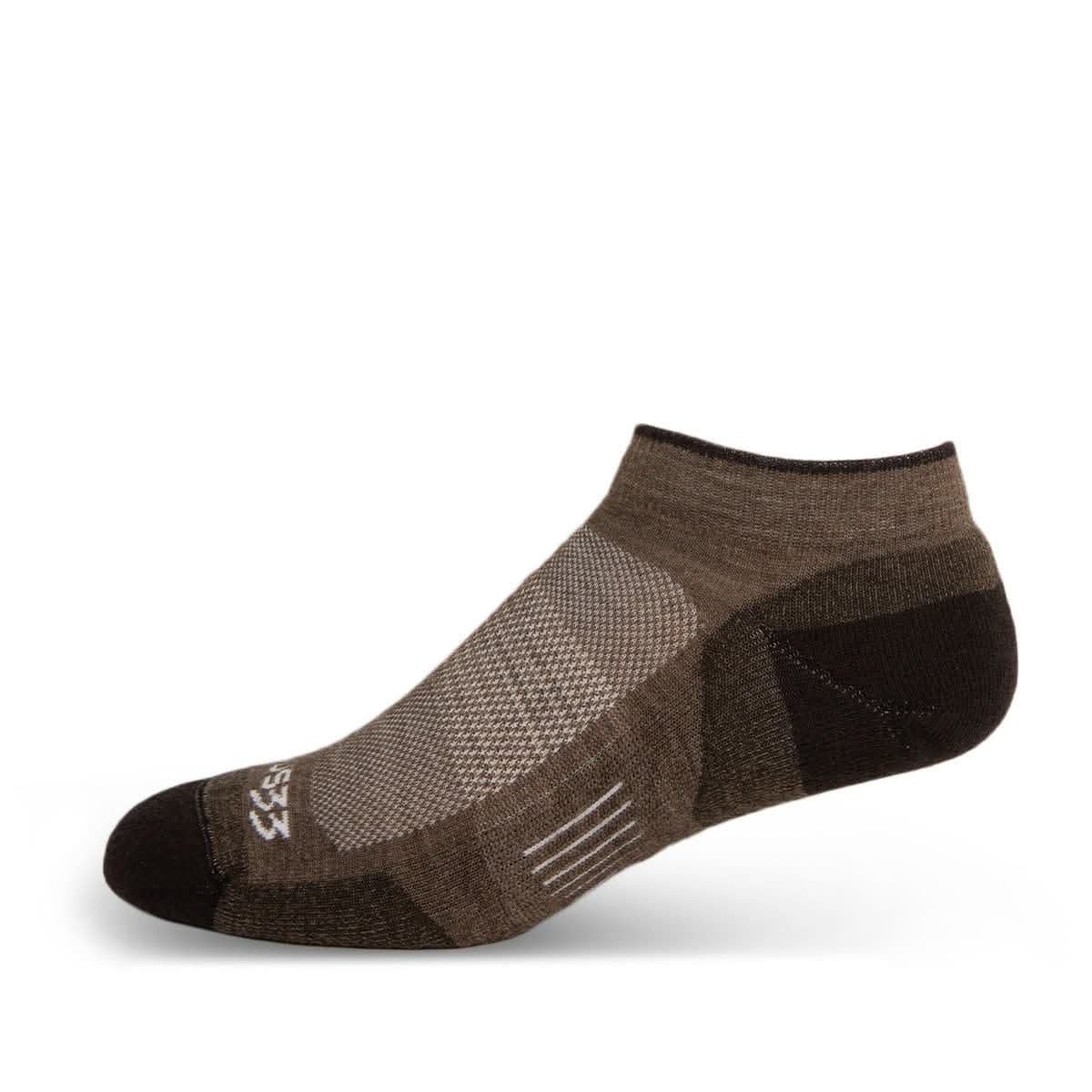 Microweight Cushion - No Show Wool Socks Mountain Heritage