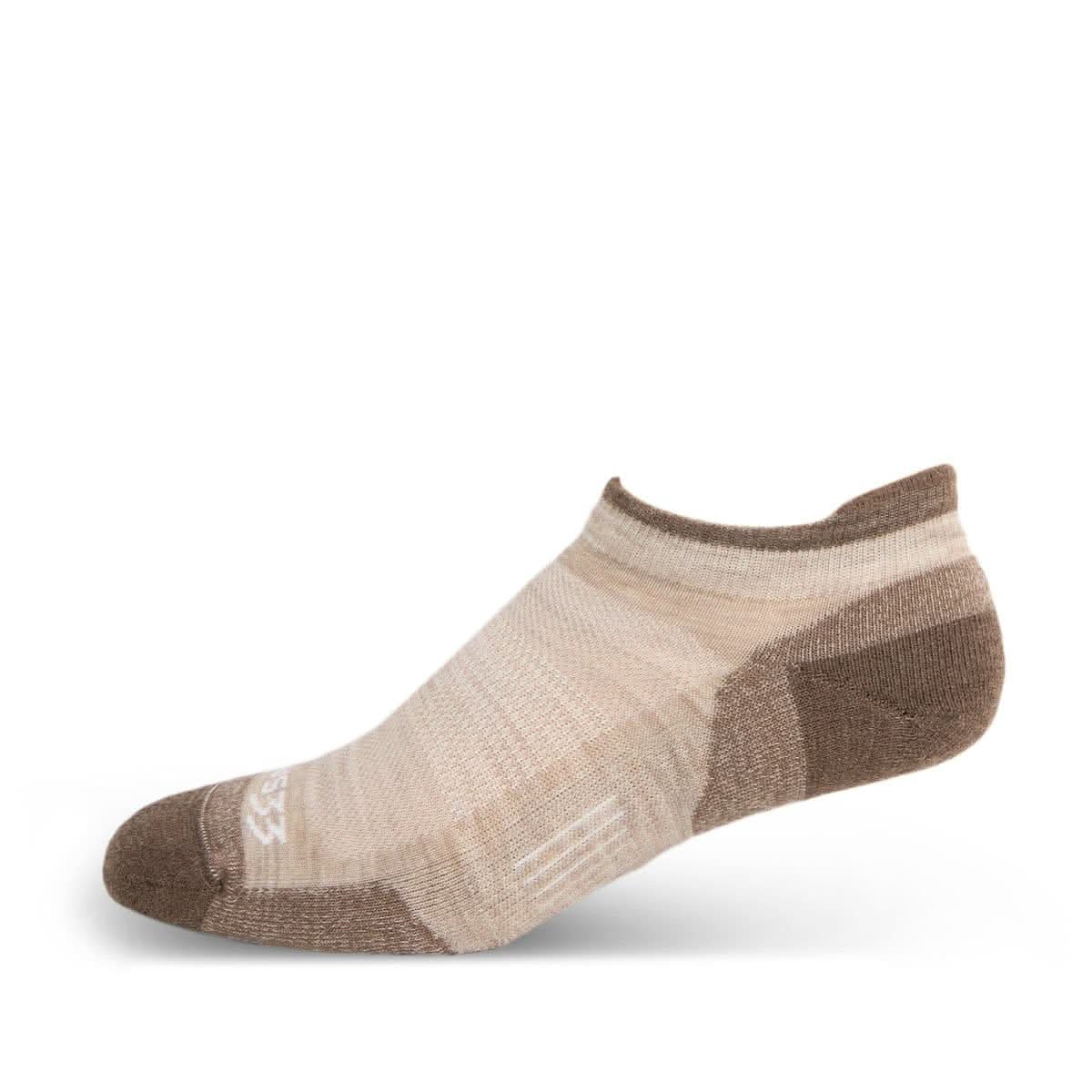 Microweight Cushion - No Show Tab Wool Socks Mountain Heritage