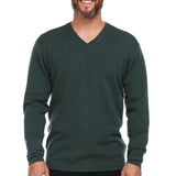 Men's Midweight Merino Wool V-Neck Sweater | 100% Merino Wool
