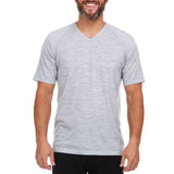 Men's Merino Wool V-Neck T-Shirt - Microweight