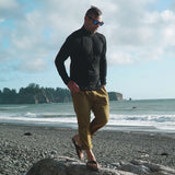 Microweight Men's Wool 1/4 Zip Woolverino