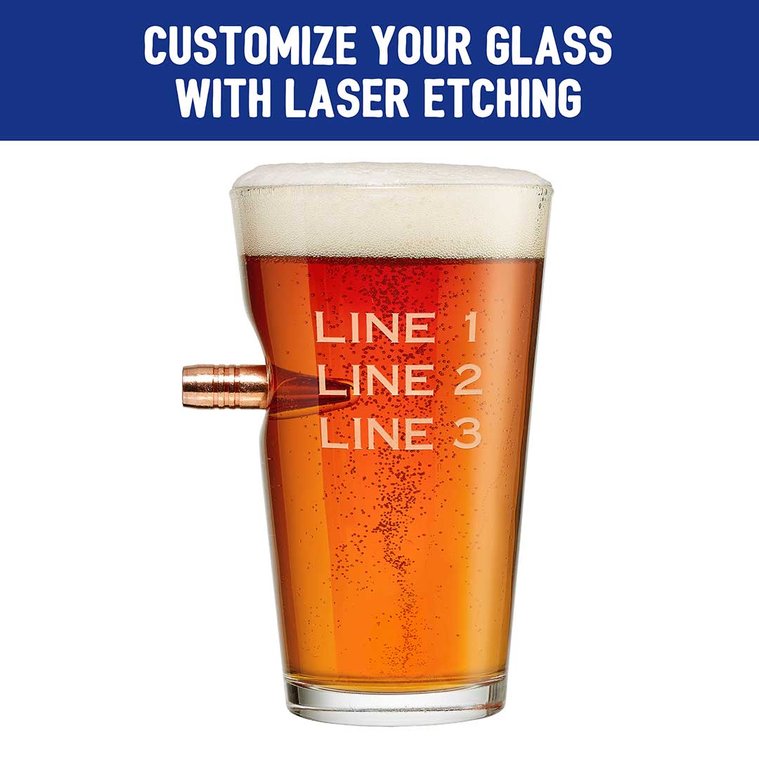 'Merica Pint Glass - 16oz