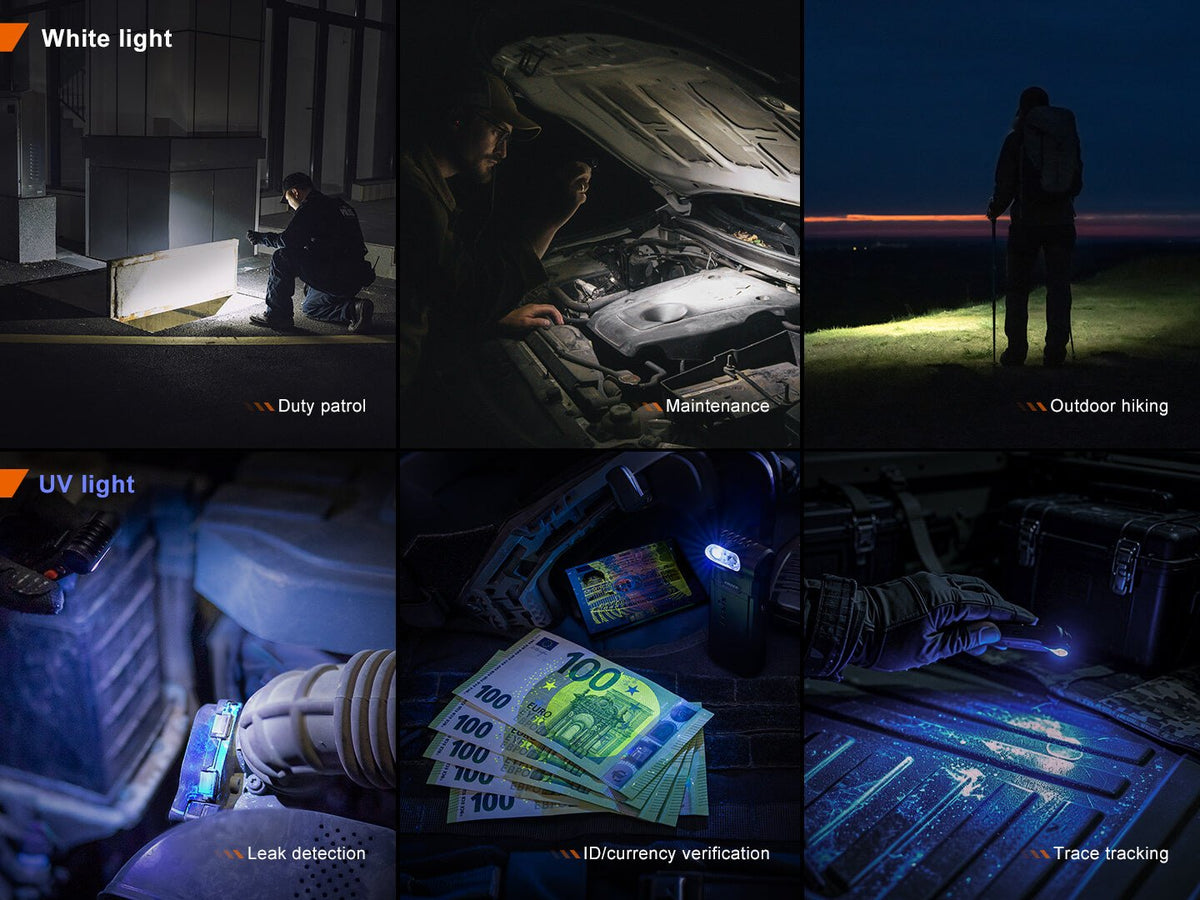 Fenix SW06R Multipurpose Pivoting Clip-On Light