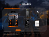 Fenix SW06R Multipurpose Pivoting Clip-On Light