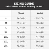 Sahara Men's Heated Hunting Jacket - Mossy Oak Camo
