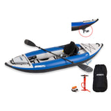 Sea Eagle 300X Explorer 1-Person Inflatable Kayak With Adjustable Footrest [300XK] (SAK18457)