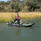 Sea Eagle 385FTA FastTrack 12FT 2- Persons Angler Inflatable Hunter Green Fishing Kayak [385FTAK] (SAK80139)