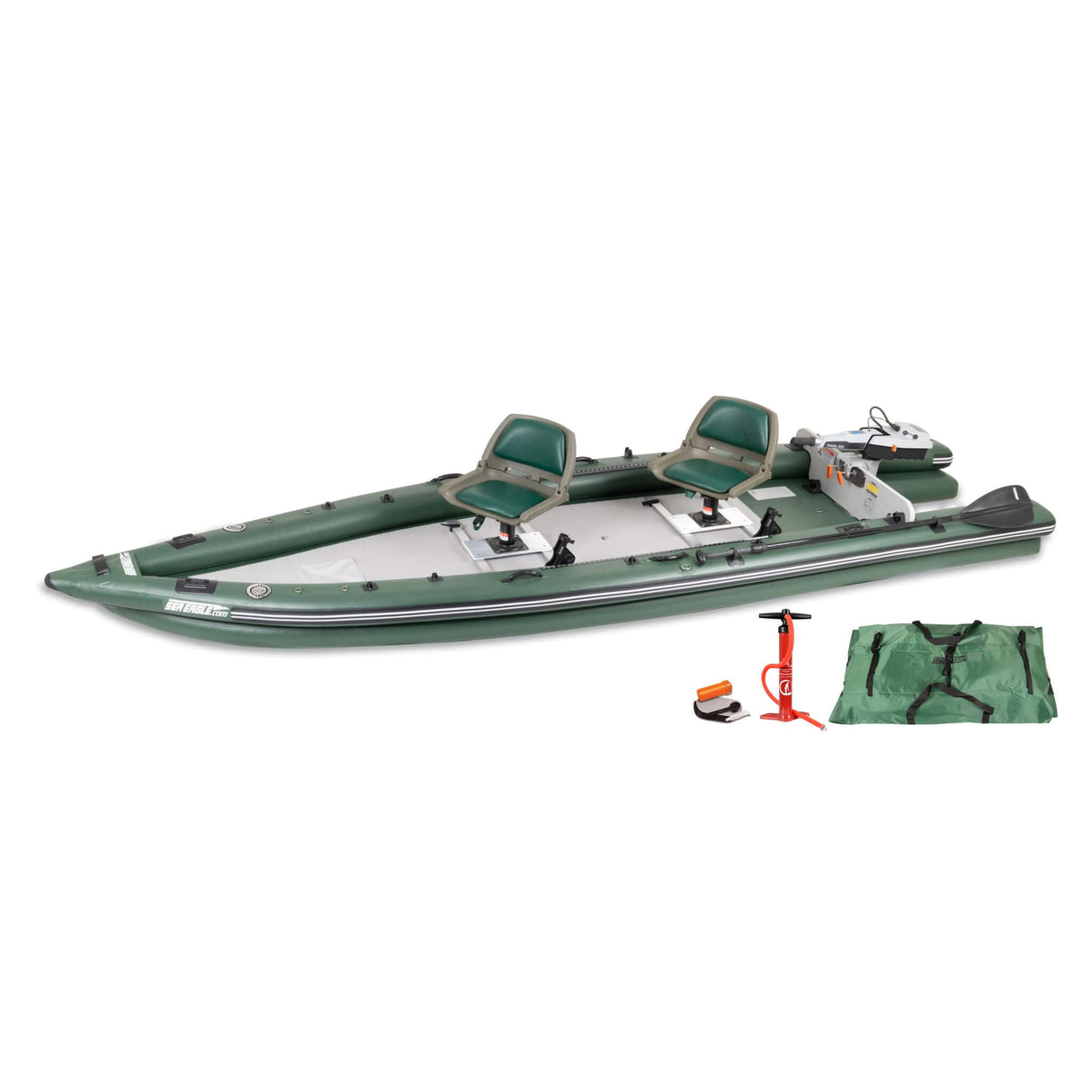 Sea Eagle Boats FSK16 FishSkiff™ Inflatable Fishing Boat, 16FT [FSK16K] (SAK57351)