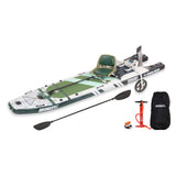 Sea Eagle FS1210 FishSUP 1-Person Inflatable Fishing Stand-Up Paddleboard [FS1210K] (SAK79218)