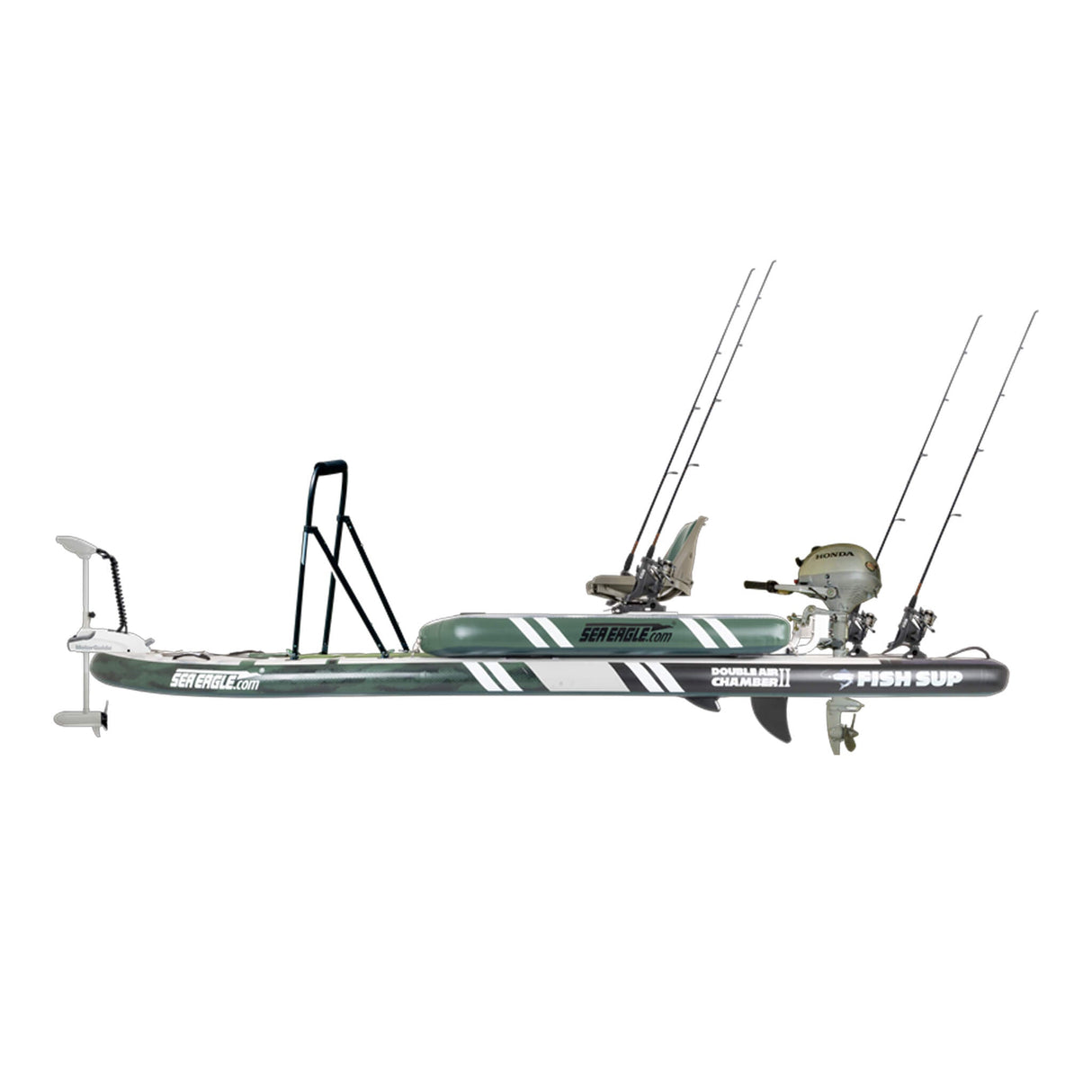 Sea Eagle FS1210 FishSUP 1-Person Inflatable Fishing Stand-Up Paddleboard [FS1210K] (SAK79218)