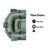 Sea Eagle STS10 Stealth Stalker Frameless Inflatable Fishing Boat, 10FT [STS10K] (SAK59314)